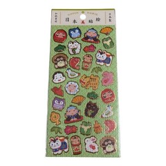 Japanese Sticker Set Ninjya Sakura Fuji Cat Cute Kawaii Japan