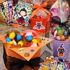 36 Sheets Halloween Stickers for Kids, Make Your Own Halloween Stickers, Hallowe