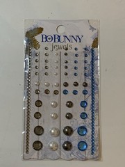 BoBunny Bo Bunny Jewels POWDER MOUNTAIN 2012 Gems Gemstones Rhinestones Stickers