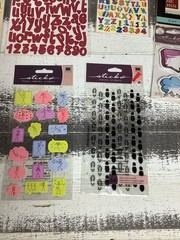 Scrapbook Stickers Letters And Quote Assortment Lot Of 15
