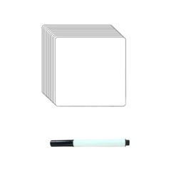 12PCS Dry Erase Stickers for Tables Dry Erase Magnetic Stickers