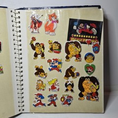 Vintage 1980’s Sticker Book With Original Stickers/Smurfs/scratch N sniff/He-man