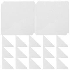 500Pcs Reusable Transparent Book Corner Protectors for Textbooks Self Adhesive