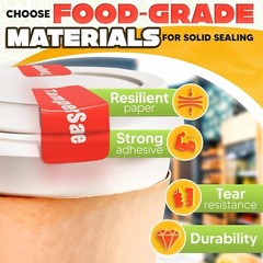500-Pack Tamper Proof Stickers 1×3 – Strong Adhesive for Tamper Detection