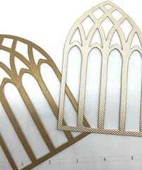 Die Cuts Celtic Cathedral Window 4 Pieces