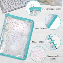 MUDOR 4 in 1 Sticker Storage Organizer, Binder with Storage Sleeves and Release