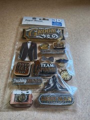 Paper House~The Groom~3D Stickers