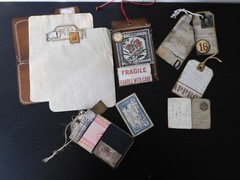Junk Journal Add On OOAK File Envelope Note Pad Ephemera Tags Choice Of Set