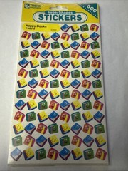 1992 Trend superShapes 600 Stickers New Happy Books Teaching Learning