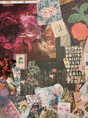 Floral Ephemera 50+ Pieces Vintage Flower Junk Journal Scrapbook Cottagecore Lot