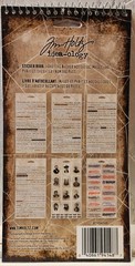 Tim Holtz Idea-ology 2021 HALLOWEEN Sticker Book TH94148