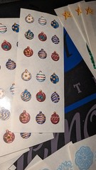 Vintage Creative Memories Stickers Christmas Lot Of 18 Strips (3 Designs) #2