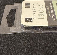 Making Memories Black Round Decorative Brads #92115 12 Ct Scrapbooking New