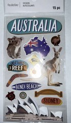 Recollections AUSTRALIA sticker set~BNIP~Nice! Quick Ship!