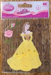 Lot Of 2 Aurora Sleeping Beauty & Beast, Belle Princess Disney Movies Stickers