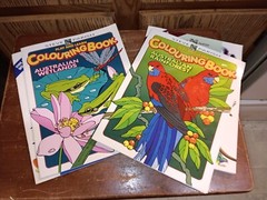 Steve Parish Activity Books Lot of 4 Stickers Play & Learn Animals Sharks