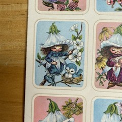 Vintage Victoria Plum Critters Smelly Scratch ‘n Sniff Stickers Very RARE Read