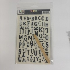 Scrapbooking Rub-on letters Scenic Route Deja Views Three Bugs++