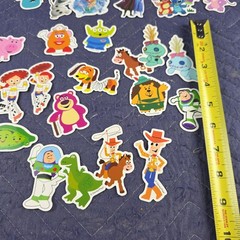 Lot Of 57 Disney Pixar Stickers Toy Story Stitch Frozen Monsters Inc