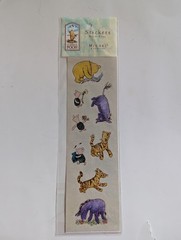 Classic Winnie The Pooh Scrapbooking Crafting Stickers Michel & Company Lot of 5