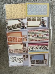 Creative Memories Varied Small Kits W/ Stickers & Die Cuts, Lot of 10
