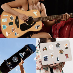 57PCS Epic the Musical Stickers Pack Vinyl Aesthetics Stickers for Scrapbooking,