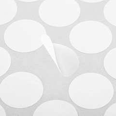 2800 Pieces White Round Dot Stickers 3/4 Inch Diameter Circle Small,