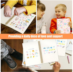 Sticker Collecting Book, Reusable Sticker Collecting Album Blank Sticker Storage