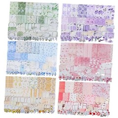 480 Pcs Floral Scrapbook Paper Junk Journal Stickers Supplies Colorful floral