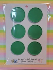 Magnetic Scratch ‘N Sniff Sticker Holders Trend / Everything Smells – Retro 80’s