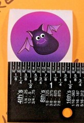 Halloween Monsters Stickers Set Of 6