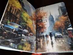 Fall Autumn Cities Junk Journal Scrapbook USA Seller