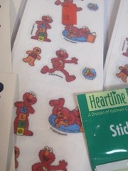 HUGE Vintage Sticker Lot & Sticker Book! St Patrick’s, Letters, Elmo, Sandylion