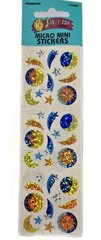 Sealed Vintage Sandylion Prismatic Micro Mini Stickers Sun Moon Falling Stars