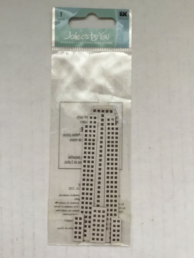 Jolees Mini EMPIRE STATE BUILDING New York Vacation Travel Scrapbook Sticker