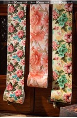 Flower Washi Tapes Bloom Roses Peony Stickers Scrapbooking Japanese Paper Roll