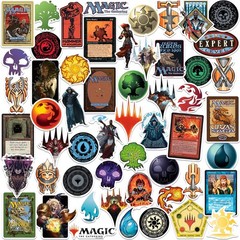 MAGIC THE GATHERING VARIETY DIE CUT VINYL 50 CT STICKER PACK