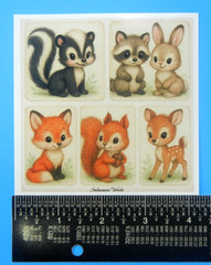Woodland Animals Sticker Sheet