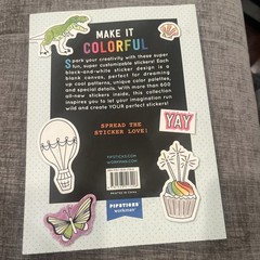 Pipsticks Workman Color Your Own Stickers Volume 2