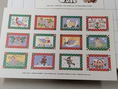 Lot Of 8 Sheets – VINTAGE Current Inc Stickers Christmas Theme