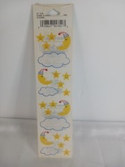 Frances Meyer Stickers Stars & Moon Pack 2 Sheets ST 718 Vintage New! Made in US