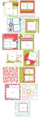 NEW Your Story 8×8 scrapbook kits album cover double sided pages stickers
