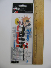 Disney Stickers DISNEY CRUISE Dimensional 4 Pieces NOS
