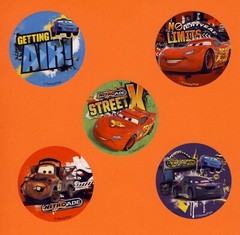 30 Disney Cars Assorted Large Stickers – Party Favors – Lightning McQueen