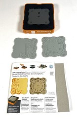 Fiskars Fuse Creativity System 0189 Expansion Pack W Die Cut Press & 2 Plates
