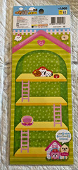 Dog Lovers Doggies Galore Puffy Stickers Korean with Template