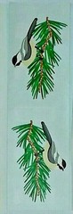 Mrs Grossman CHICKADEE 2002 Laser Paper Whisper Stickers
