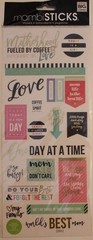 New Mambi Sticks scrapbook stickers Motherhood Love Mom Family Me & My Big Ideas