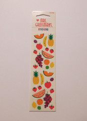 Mrs. Grossman’s Stickers Lot of 3 Strips Brand New Package ~Fruit~ RARE HTF