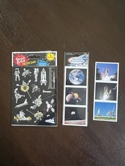 Kennedy Space Center, Sticker Central Space Shuttle Astronaut NASA Stickers Lot